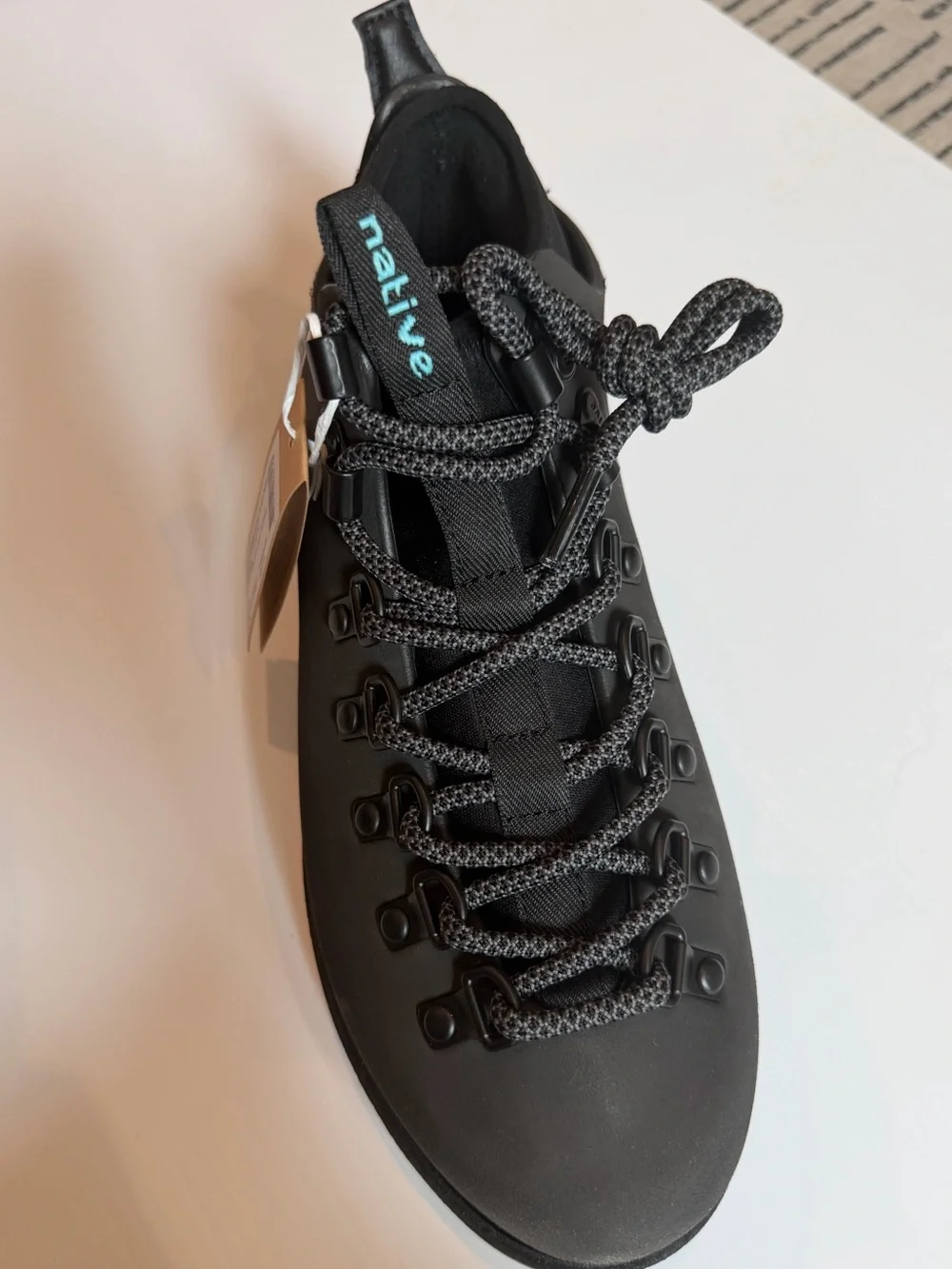 Men's or Woman's Light weight Boot in Jiffy Black
